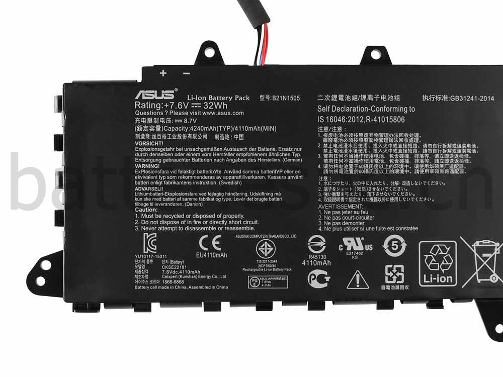 Batterie Original Asus 0B200-01400200 32Wh